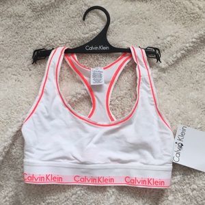 Calvin Klein sports bra